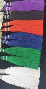 Long Thread Tassel Earrings Bohemian Style - Please Choose! (One Pair) - Picture 1 of 9