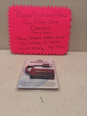 sabrent 4-port usb 3.0 hub - Image 1 of 4