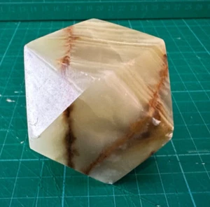 Onyx paperweight Geometric Polished home decor - Picture 1 of 8