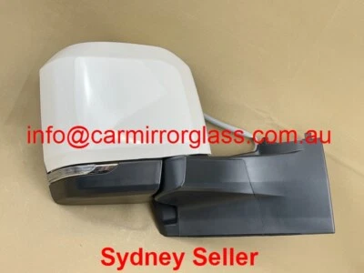 Espejo retrovisor de puerta nuevo para Toyota Hiace 2019 en adelante (lado derecho del conductor, blanco) Foto 1 de 4