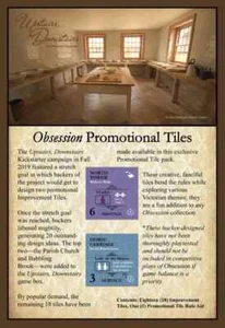 Obsession Board Game: 2nd Edition Promo Tiles - Kayenta (Brand New & Sealed) - Picture 1 of 1
