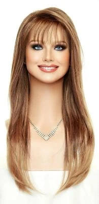 PELUCA ROBIN RENE OF PARIS NORIKO MÁRMOL MARRÓN SLINKY LARGA SEXY CALIENTE Foto 1 de 4