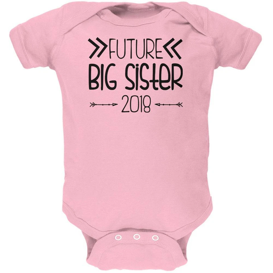 Future Big Sister Arrows 2018 Soft Baby One Piece Foto 1 de 1