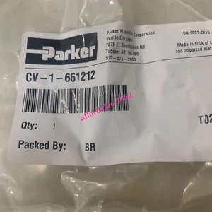 1Pcs New Parker PFA Check Valve CV-1-661212 DHL or FedEx fast Ship - Picture 1 of 2
