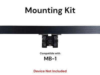 Desk Mount Kit for Coda Music MB-1 Activator - Under Desk Mount Brackets - Image 1 of 4