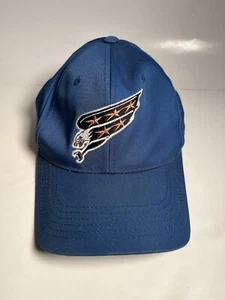 Baseballkappe Vntg Washington Capitals INKO Mütze Druckknopflasche Hockey Vogel Sterne NHL - Bild 1 von 3