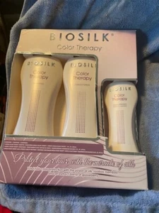 Biosilk COLOR THERAPY Shampoo, Conditioner und Lock & Protect 5,64 Oz. NEU - Bild 1 von 3