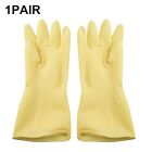 Industrial Grade Acid Resistant Gloves Reliable Latex Chemical Gloves (1 Pair)