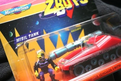 Z-BOTS: MISIL TANK (MICROMACHINES ZBOTS, 1992). GALOOB! BRAND NEW, OLD STOCK! - Imagen 1 de 3