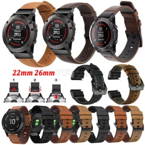 Correa de correa de reloj de ajuste rápido para Garmin Fenix 6 6X Pro 7 7X Solar 5 5 5X 935 945 955 - Imagen 1 de 41