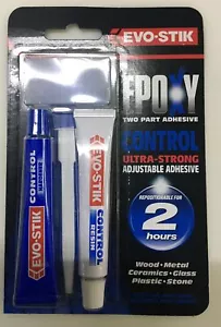 Bostik Evo-Stik Epoxy Control Ultra Strong Adjustable Two Part Adhesive 30ml - Picture 1 of 2