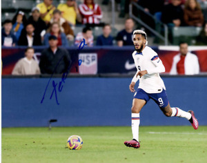 Team USA Jesus Ferreira Autographed Signed 8x10 MLS Photo COA #6