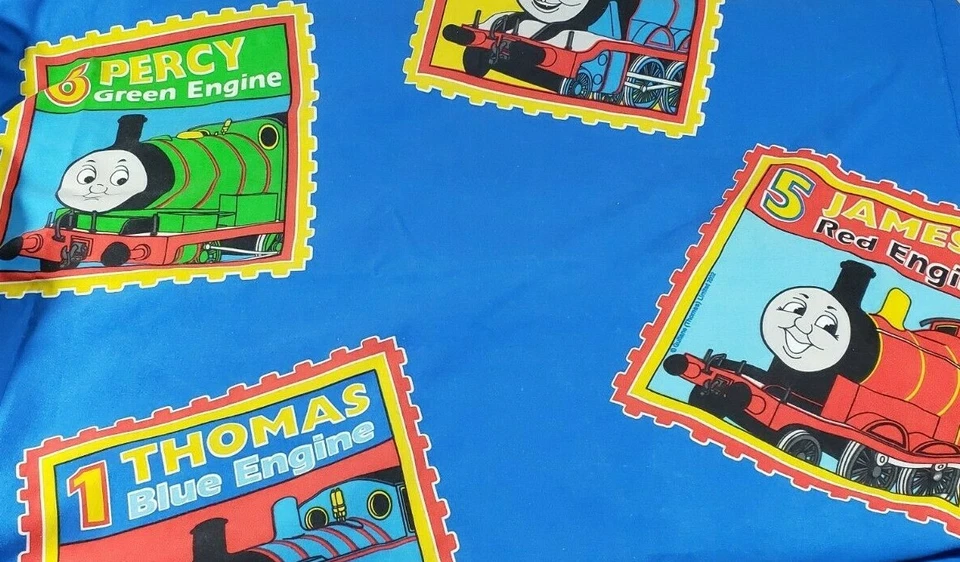 THOMAS The TRAIN 2002 ~ Комплект из 2 Простыней Twin... Плоский, Подогнанный - Без Наволочек - Изображение 1 из 4