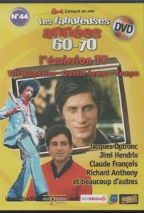 LES FABULEUSES ANNEES 60 70 ... N°44 ... DUTRONC, HENDRIX, BRASSENS - Imagen 1 de 2
