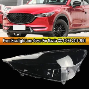 For Mazda CX-5 CX5 2017-2021 Headlight Lens Cover Transparent Left Driver Side - Picture 1 of 9