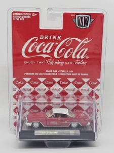 Máquinas M2 - 52500-A18 22-12 - 1:64 - Coca-Cola lanzamiento 18 - Chrysler 300F 1960 - Imagen 1 de 7