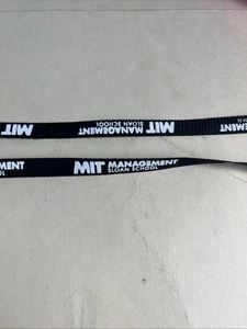 MIT Sloan Management School CORREA CORDÓN 36” con Clips NEGRO - Imagen 1 de 5