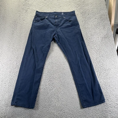 Cremieux Jeans Men's 34x30 Blue Denim Cotton Straight Workwear Outdoor Stretch - Image 1 of 4