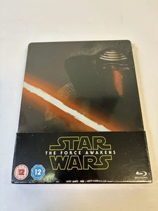 Star Wars Episode VII: The Force Awakens Steelbook Blu-ray NEW & SEALED - Imagen 1 de 2