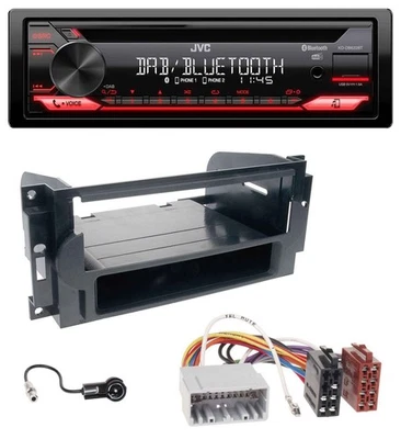 JVC CD DAB USB Bluetooth MP3 Autoradio für Chrysler PT Cruiser 300C Dodge Jeep C - Bild 1 von 4
