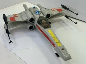 Battle Damaged X-Wing Fighter GREY 100% Complete Star Wars 1977 Kenner Vehicle - Picture 1 of 11