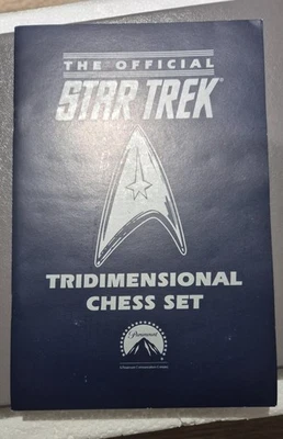 The Official Star Trek Tridimentional Chess Set Franklin Mint - Image 1 of 4