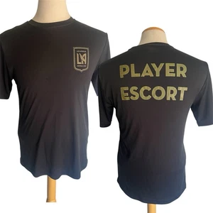 LOS ANGELES FOOTBALL CLUB Official RARE! LAFC "Player Escort" T-Shirt Size Small - Picture 1 of 5
