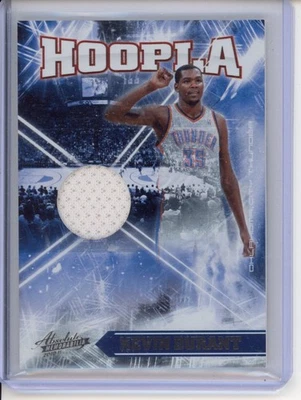 Kevin Durant 2010-11 Absolute Memorabilia Hoopla Game Worn Patch 32/49 - Image 1 of 2