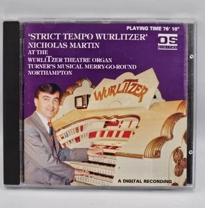 Nicholas Martin Strict Tempo Wurlitzer CD Orgelmusik sehr gut PORTOFREI - Bild 1 von 3