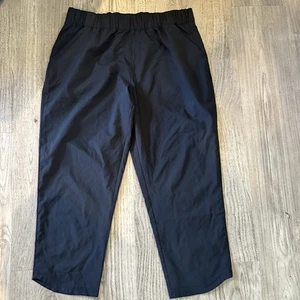 Columbia PFG Pantalone donna regular fit pull-on nero taglia large Capri - Foto 1 di 12