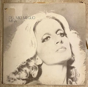 ..DEL MIO MEGLIO MINA LP Rare Vinyl Italy F - Imagen 1 de 4