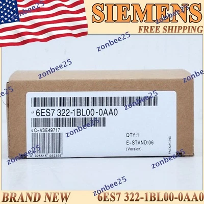 New Sealed Siemens 6ES7 322-1BL00-0AA0 US 6ES7322-1BL00-0AA0 1PC Digital Output - Image 1 of 4