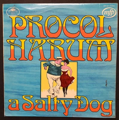 Procol Harum – A Salty Dog LP Vinyl Record UK PRESS 1972 Psych Rock MFP VG+ - Image 1 of 3