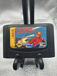Space Harrier Sega Genesis 32X Videospiel 1995 NUR KARTON getestet - Bild 1 von 6