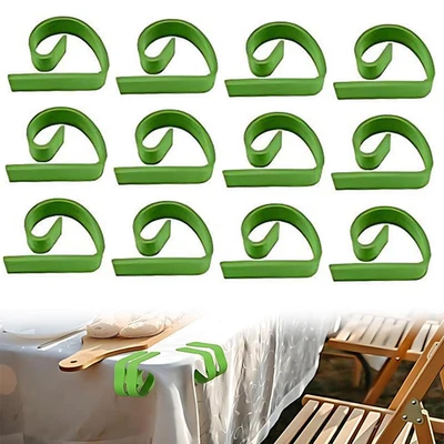 Tischdeckenklammern 12 Stück Tischtuchklammern Outdoor Set