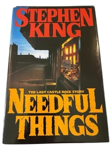 Needful Things by Stephen King First Edition 1991 Hardcover with Dust Jacket - Picture 1 of 5