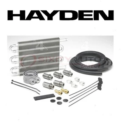 Hayden Engine Oil Cooler for 1987-2000 Plymouth Grand Voyager - Belts be Foto 1 de 4