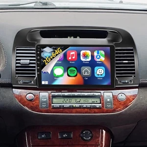 Radio estéreo para Toyota Camry 2002-2006 Android CarPlay inalámbrico/WiFi/GPS/BT/cámara - Imagen 1 de 7