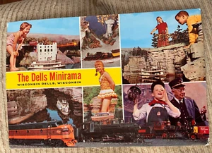 Vintage unbesendet The Dells Minirama Riese 9" x 6" Postkarte B201-B - Bild 1 von 1