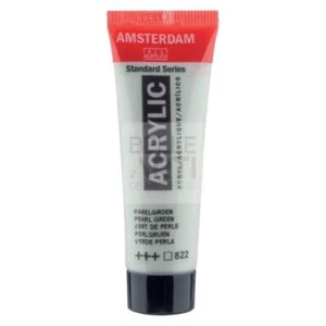 COLORE ACRILICO 822 VERDE PERLATO AMSTERDAM "ACRYLIC" TUBO DA 20ML - Imagen 1 de 4
