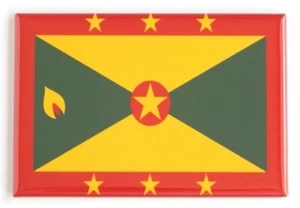 BANDERA GRANADA GRANDE 5' X 3' PARA CARNAVAL - CELEBRACIÓN - DECORACIÓN CON OJALES - Imagen 1 de 1