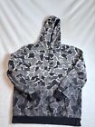 Adidas Long Sleeve Pullover Hoodie Camoflauge Men's XL With Stains