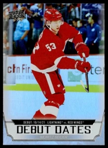 2022-23 Upper Deck Debut Dates Moritz Seider Detroit Red Wings #DD-25 - Picture 1 of 2