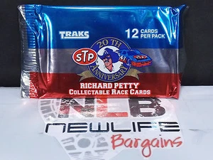 STP 20th Anniversary Richard Petty TRAKS Collectable Race Cards 1pk  - Picture 1 of 4