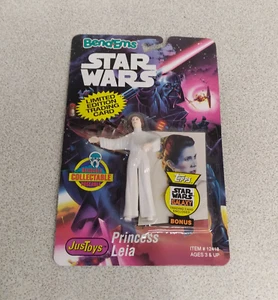 Star Wars Bend Ems Princess Leia Action Figure 1993 Limited Edition Trading Card - Picture 1 of 6