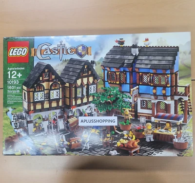 Lego 10193 Medieval Market Village 1601pcs Expedited Shipping - Sealed - Image 1 of 4
