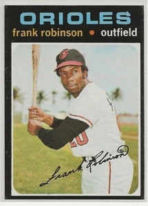 1971 Topps Frank Robinson base card Baltimore Orioles - Picture 1 of 1