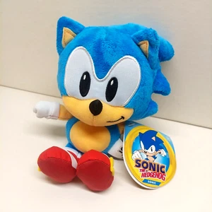 NEU Sonic the Hedgehog 9 Zoll Plüsch (Jakks Pacific, 2021) Neu mit Etikett Sega - Bild 1 von 6