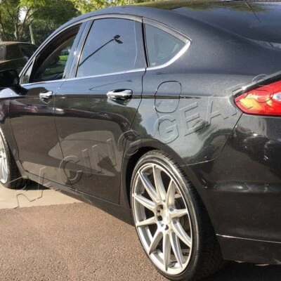 APTO FORD FUSION/BORDE ESPEJO CROMADO MANIJA PUERTA CUBIERTAS TAPAS SIN AGUJEROS Foto 1 de 3