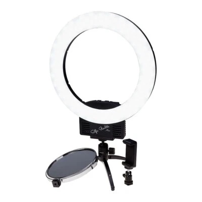 Selfie Starlite Mini Tabletop Vlog Light - 12in Bicolor Dimmable LED Ring Light - Image 1 of 4